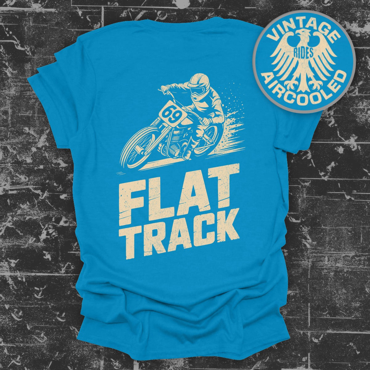 Vintage Rides Aircooled Flat Track Shirt product