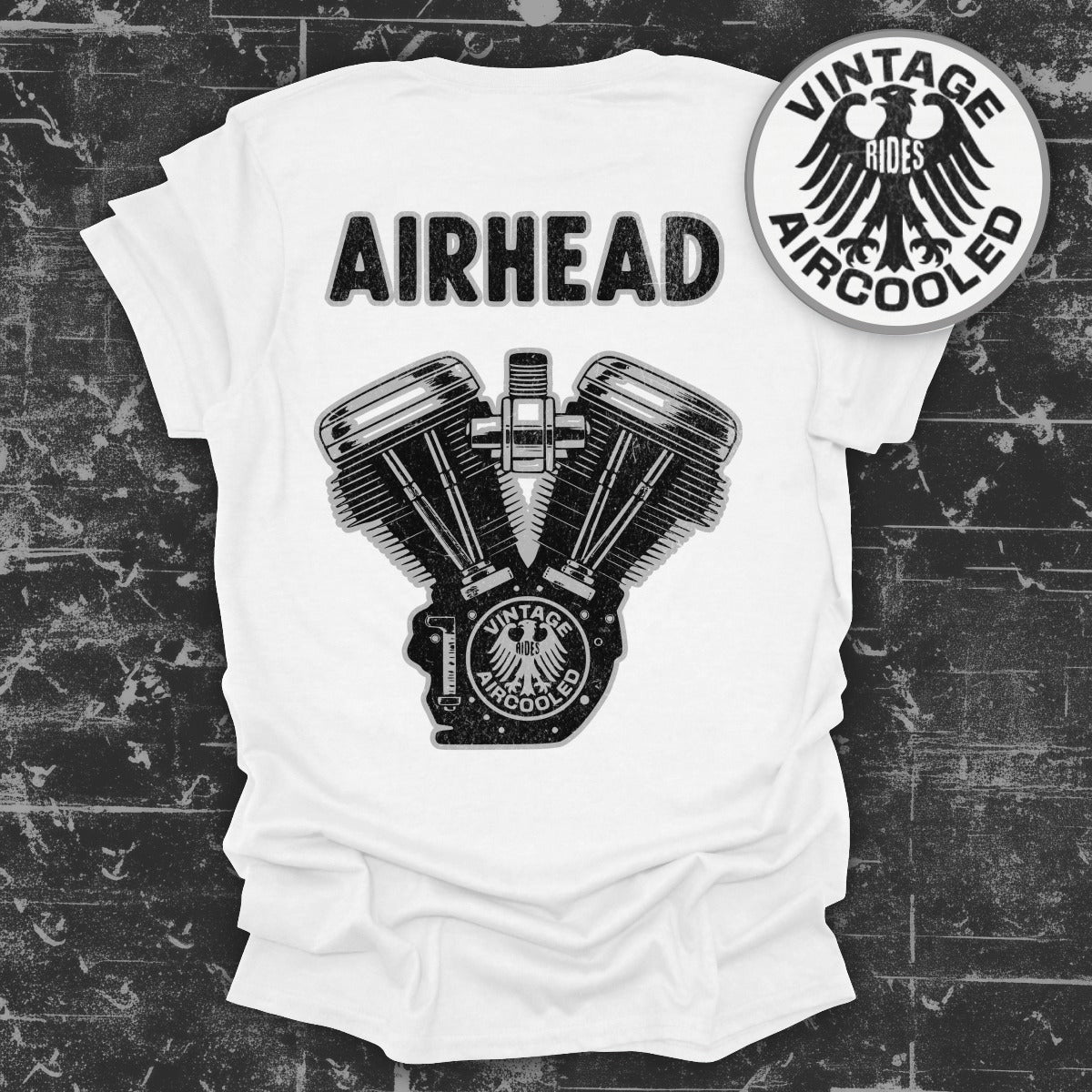 Vintage Airhead Motor Design T-shirt product