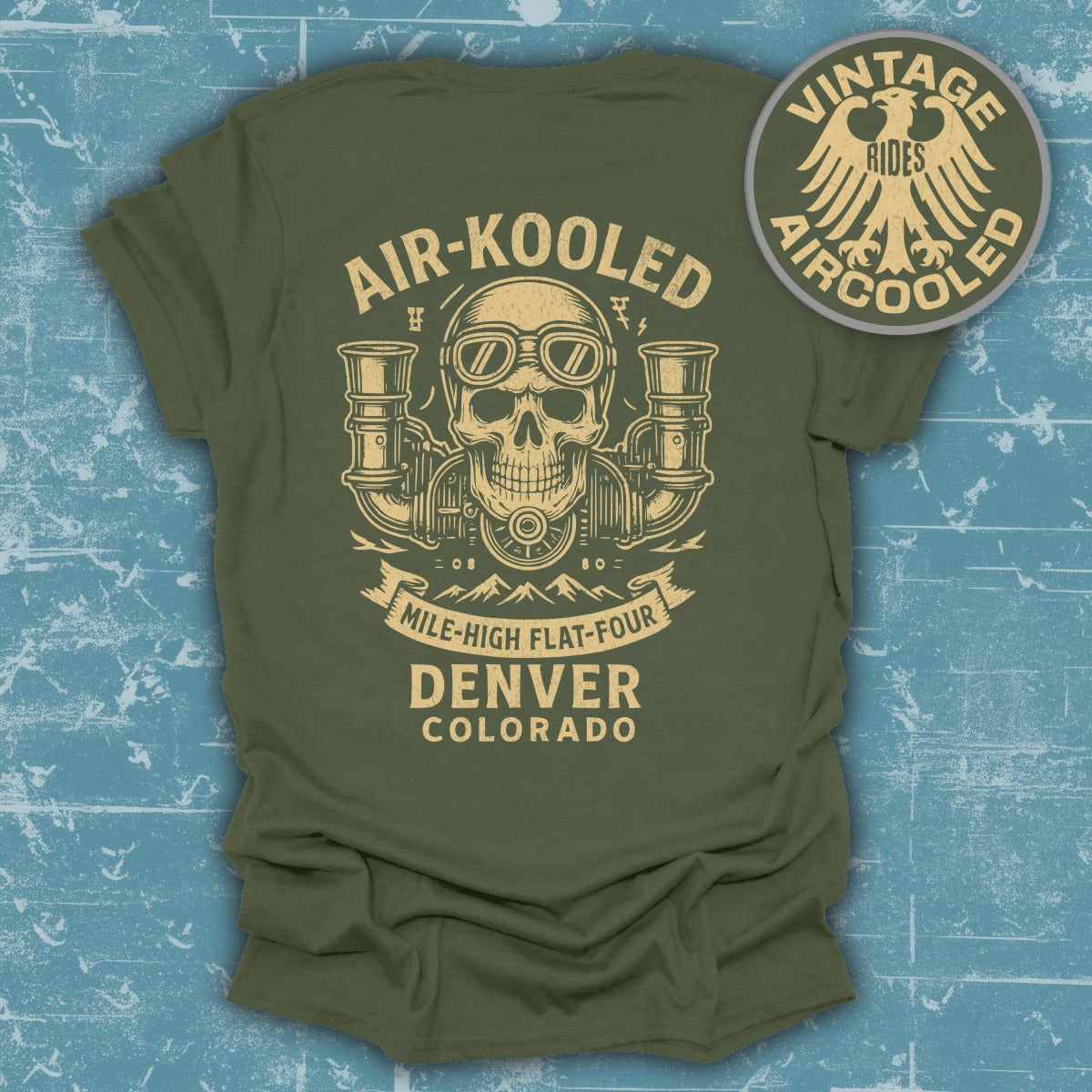 Air-Kooled Mile-High Flat-Four Denver Colorado product type