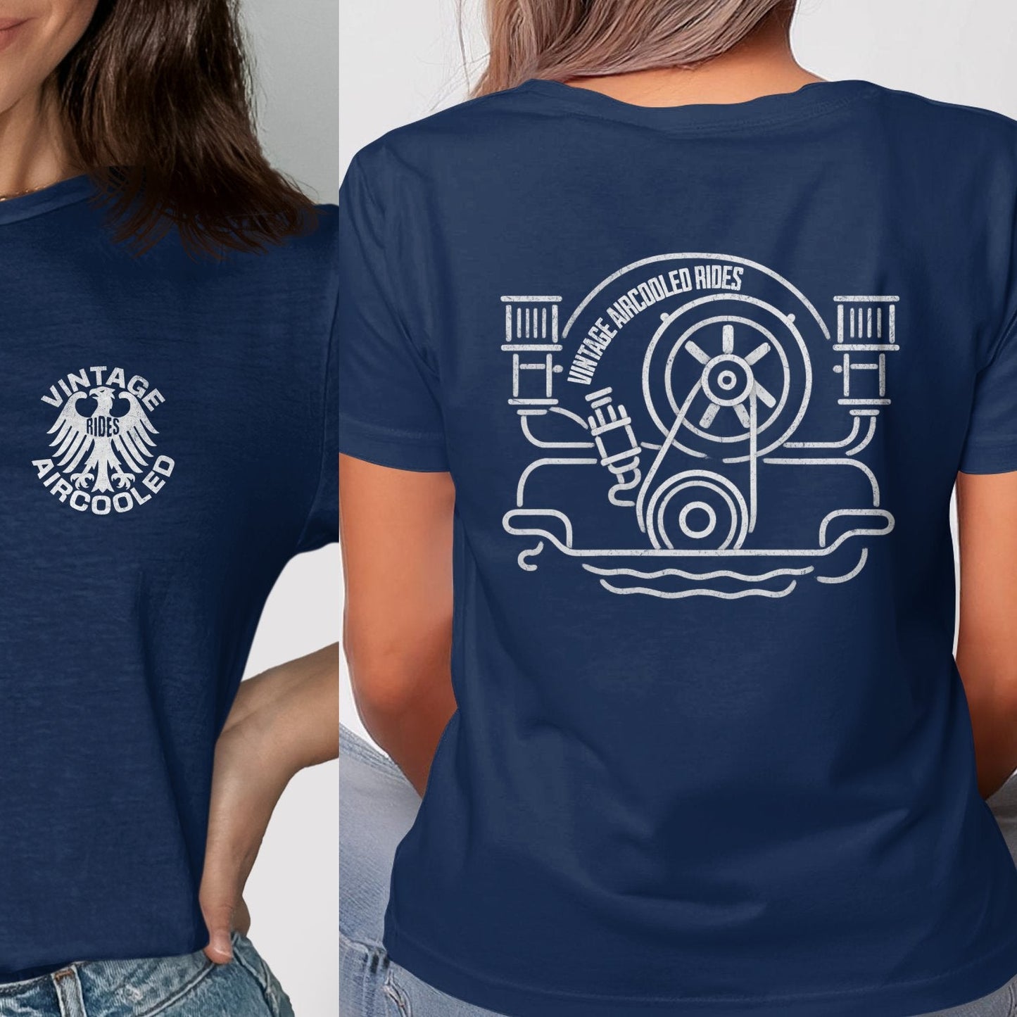Vintage Aircooled Rides Graphic T-shirt product type