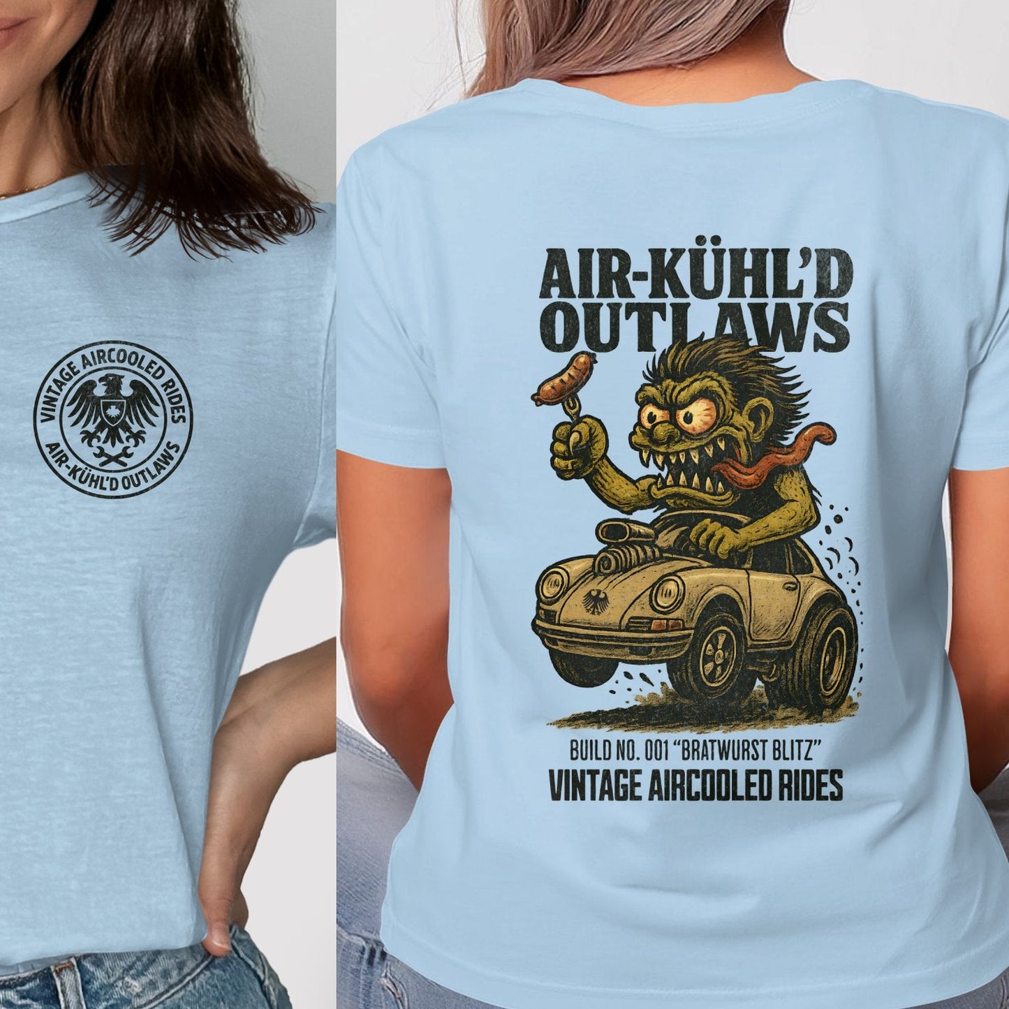 Air-Kühl'd Outlaws Vintage Riding T-shirt product