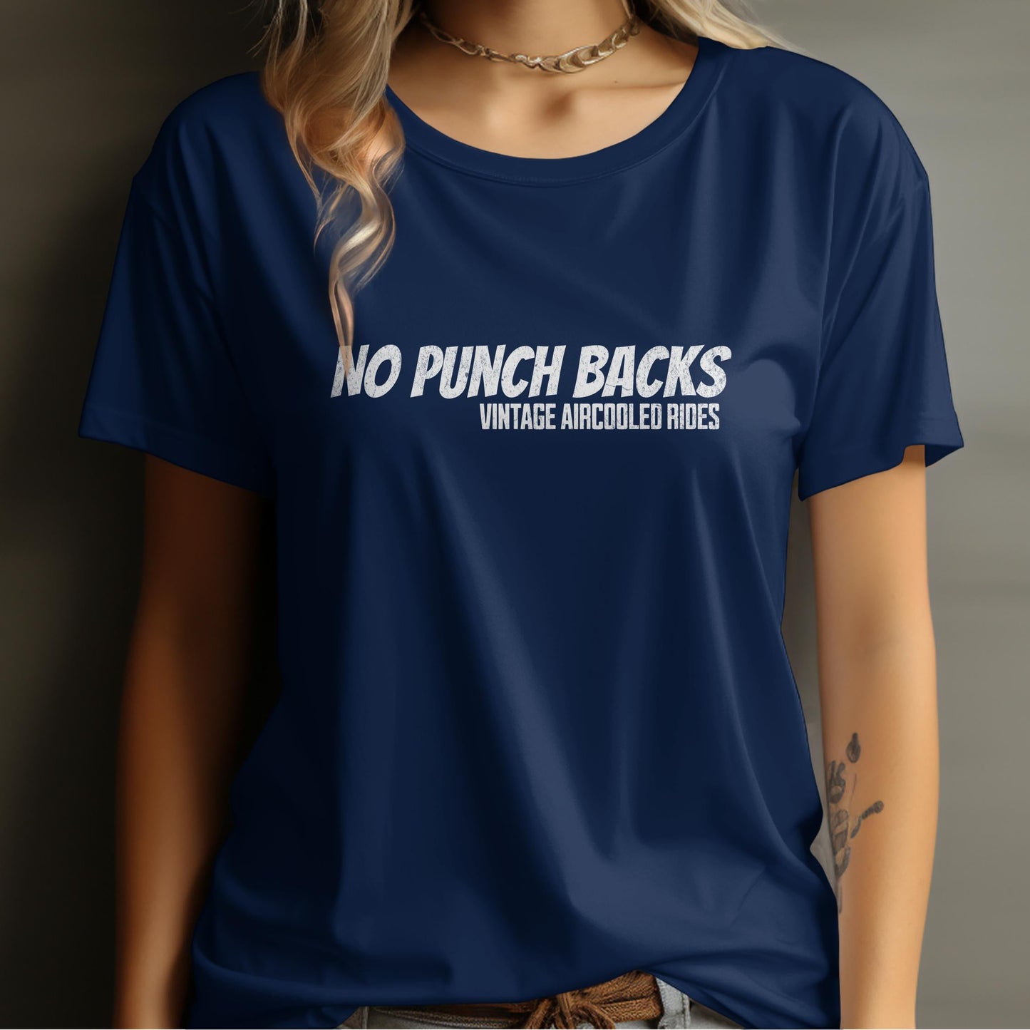 No Punch Backs Vintage Aircooled Rides T-shirt product type