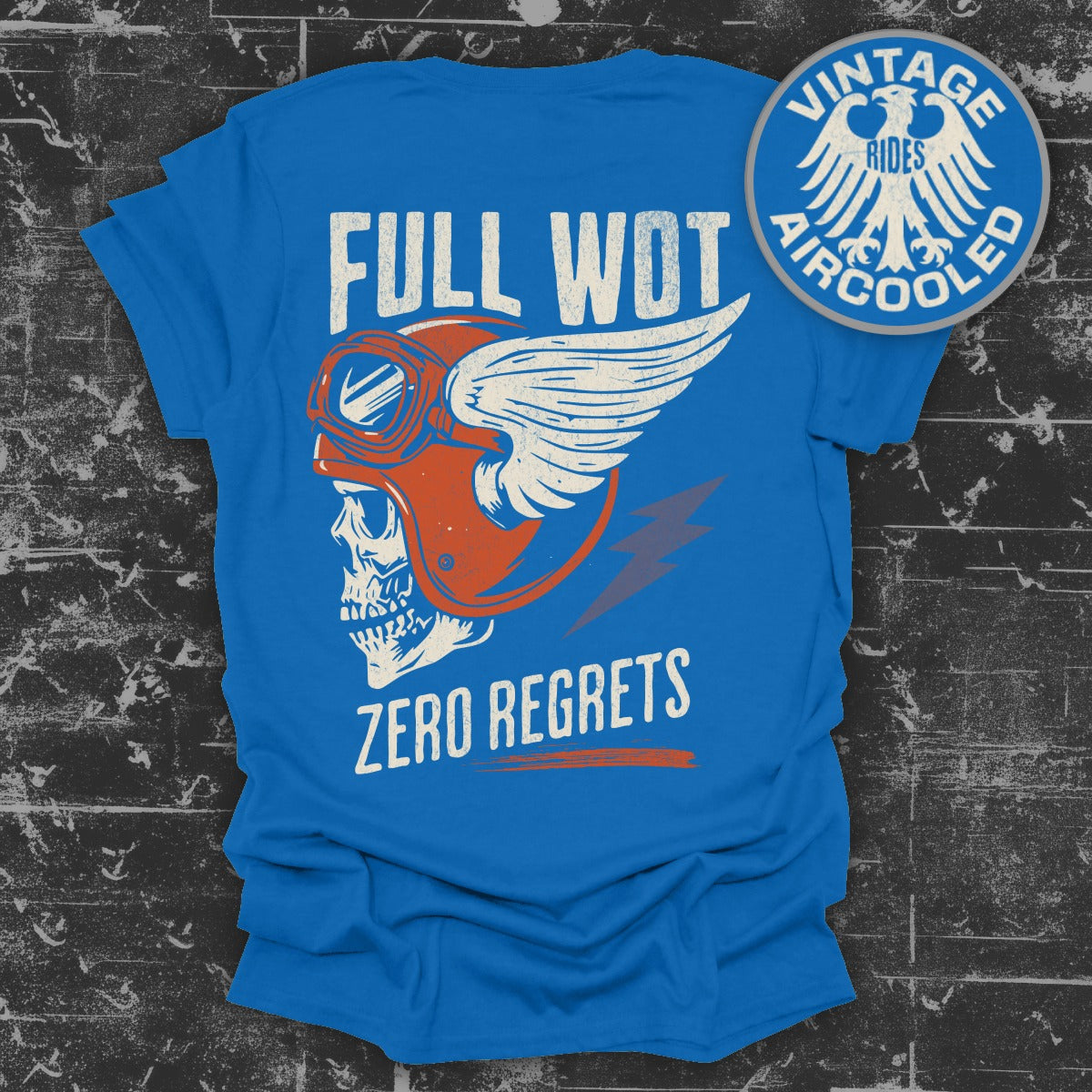 Full WOT Zero Regrets Graphic Tee Shirt product type