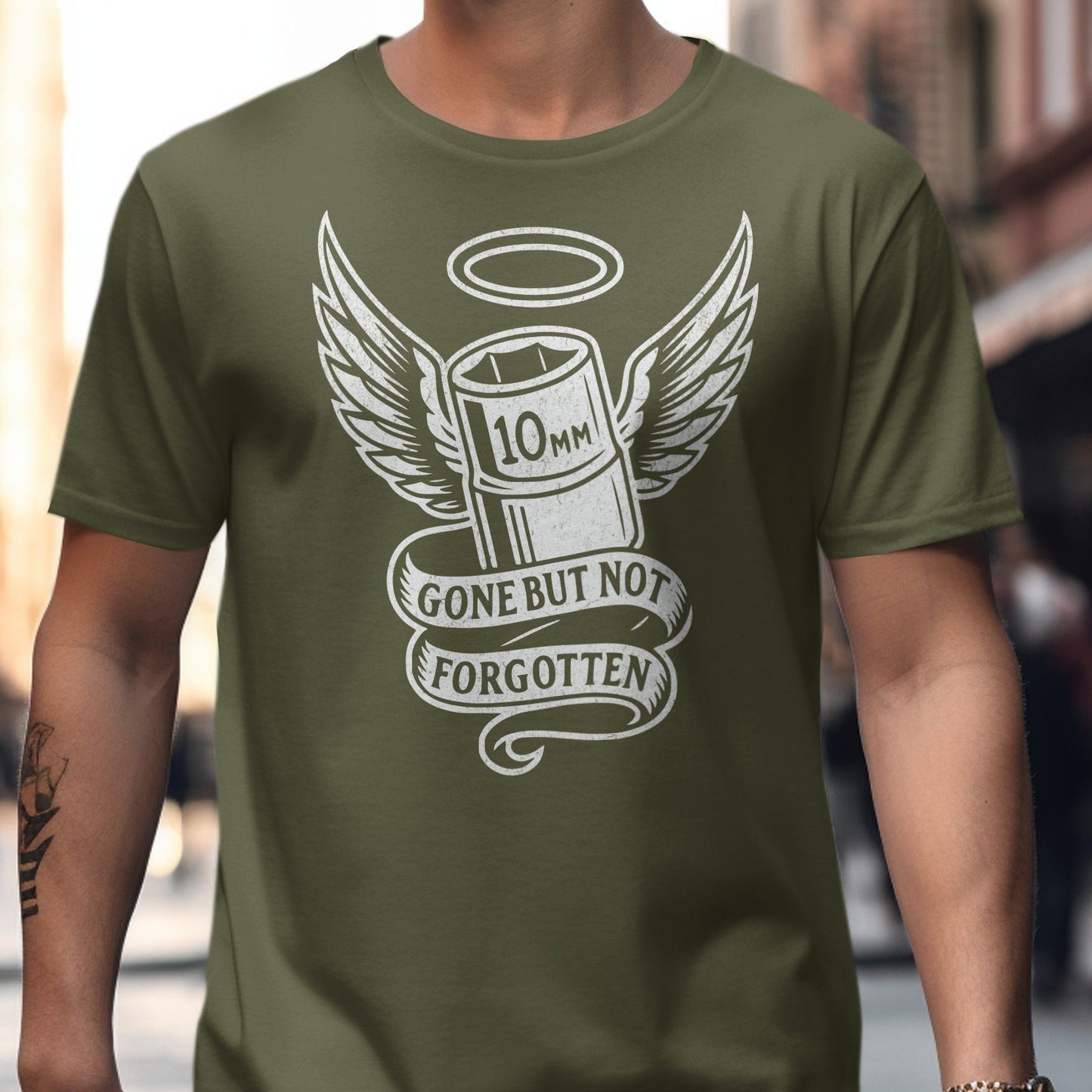 Gone But Not Forgotten 10mm Angel Wings product type