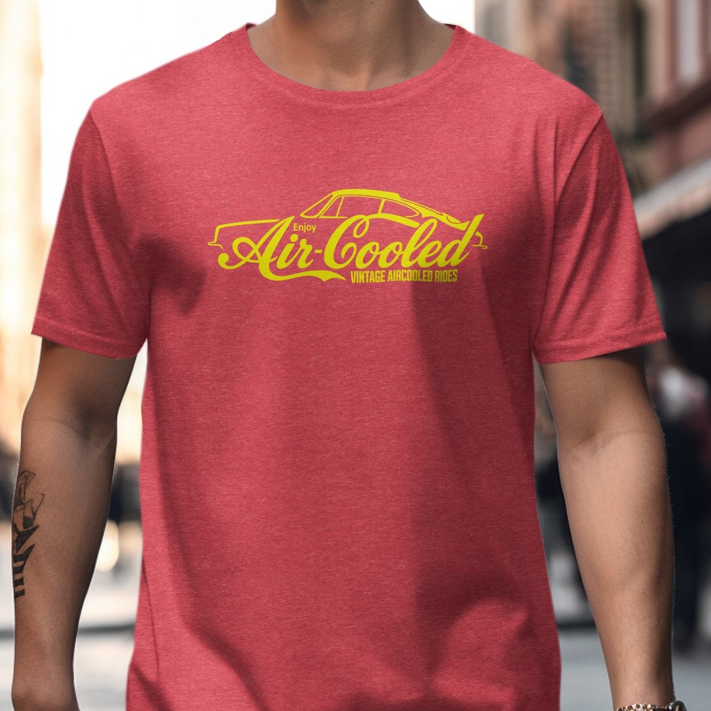 Enjoy Air Cooled Vintage Architecture Graphic product type