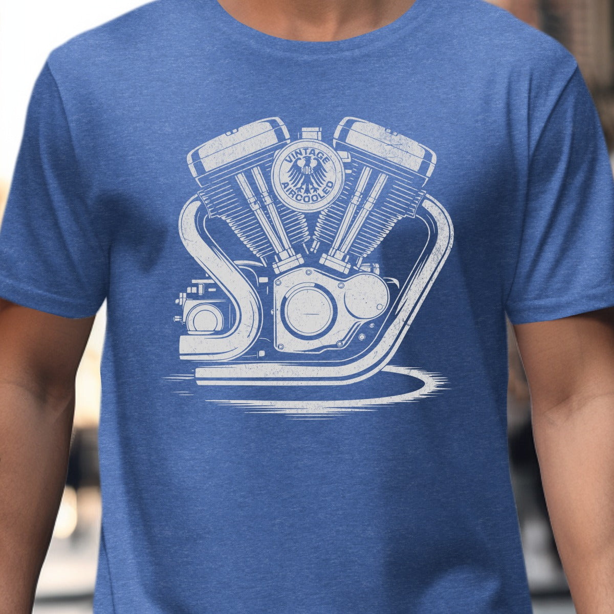 Vintage Motorcycle Engine Graphic T-Shirt product