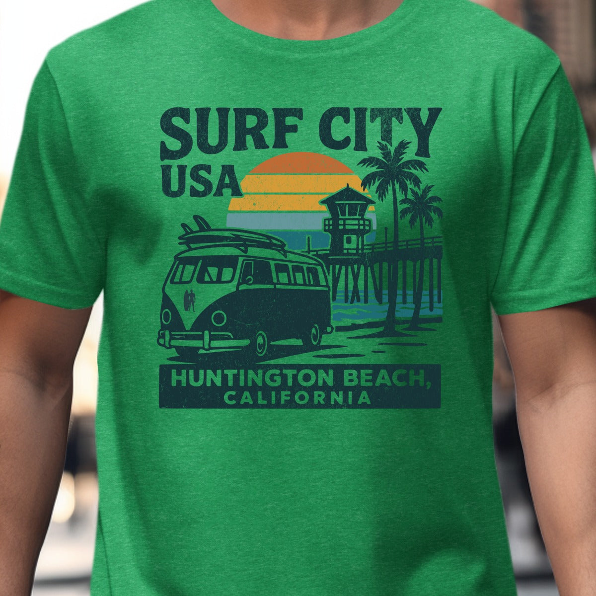 Surf City USA Huntington Beach California shirt product