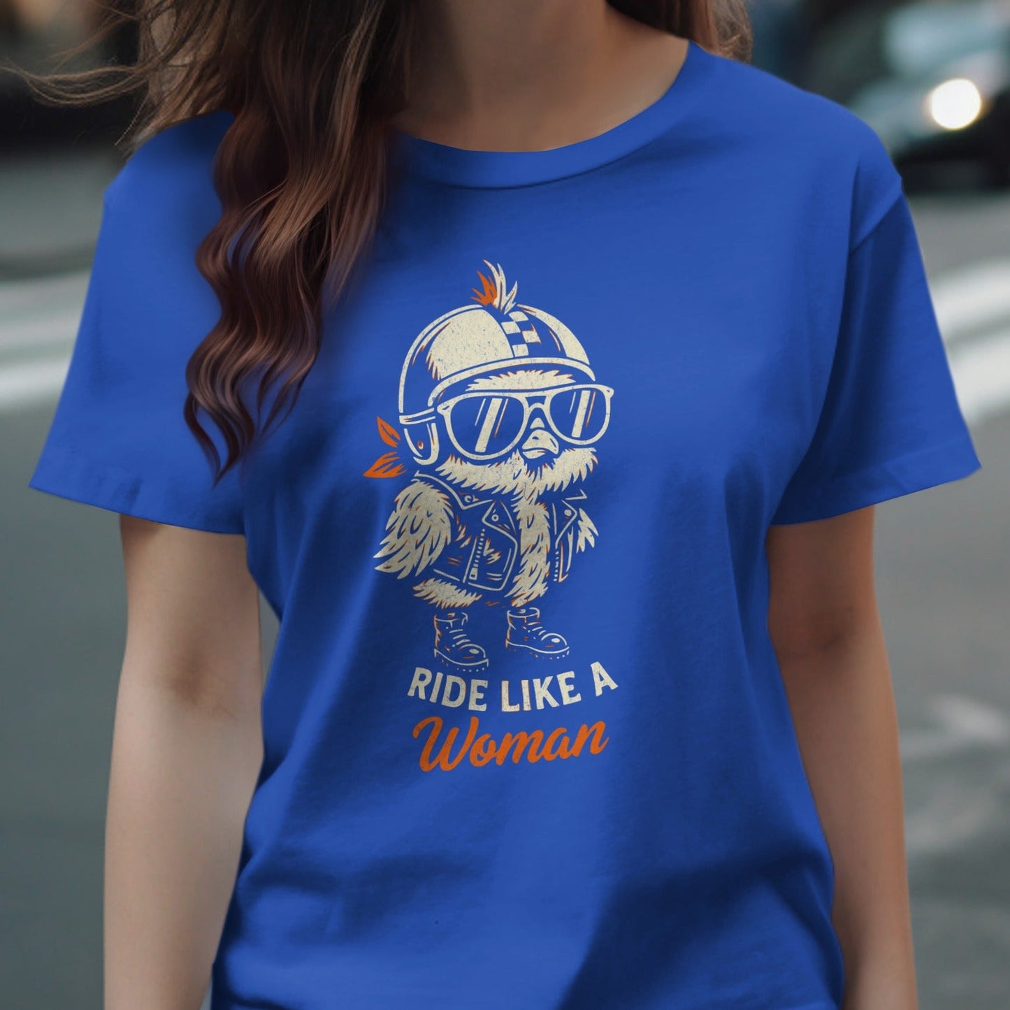 Ride Like A Woman Biker Chick T-Shirt product type
