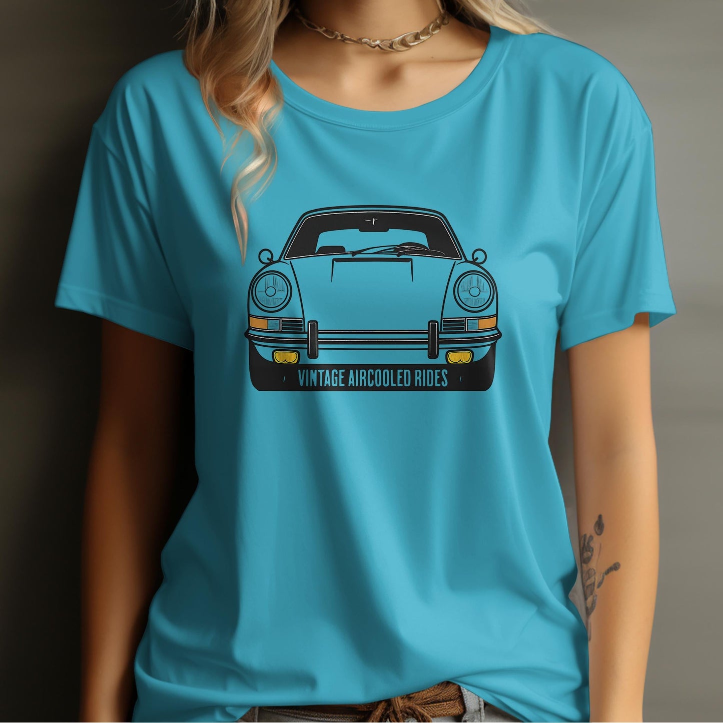 Vintage Aircooled Rides Classic Car Design T-shirt product type