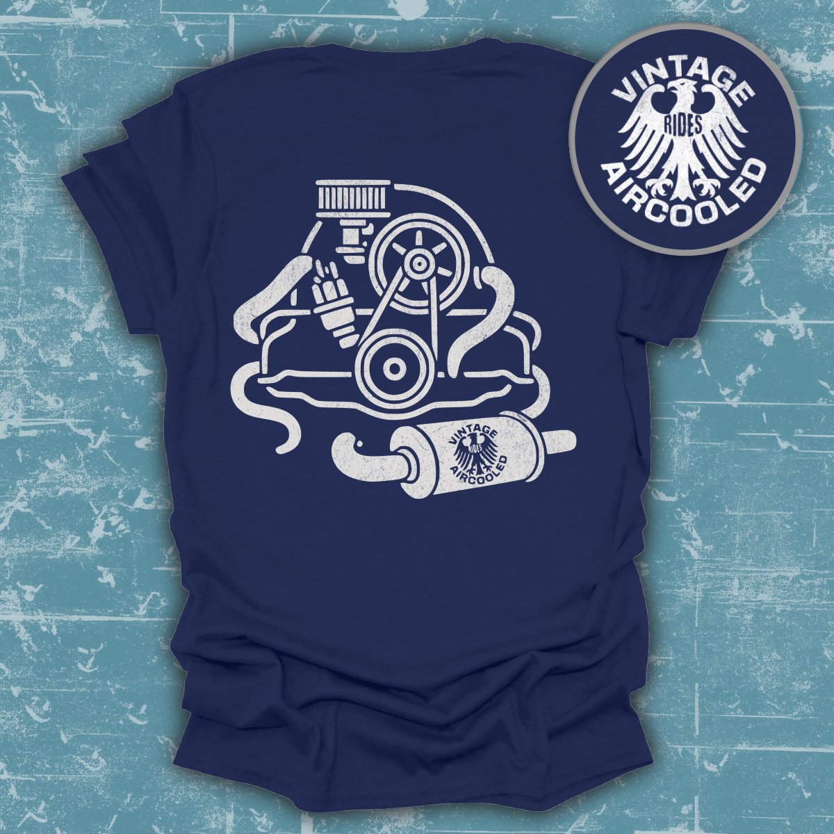 Vintage Rides Aircooled Graphic T-Shirt product type