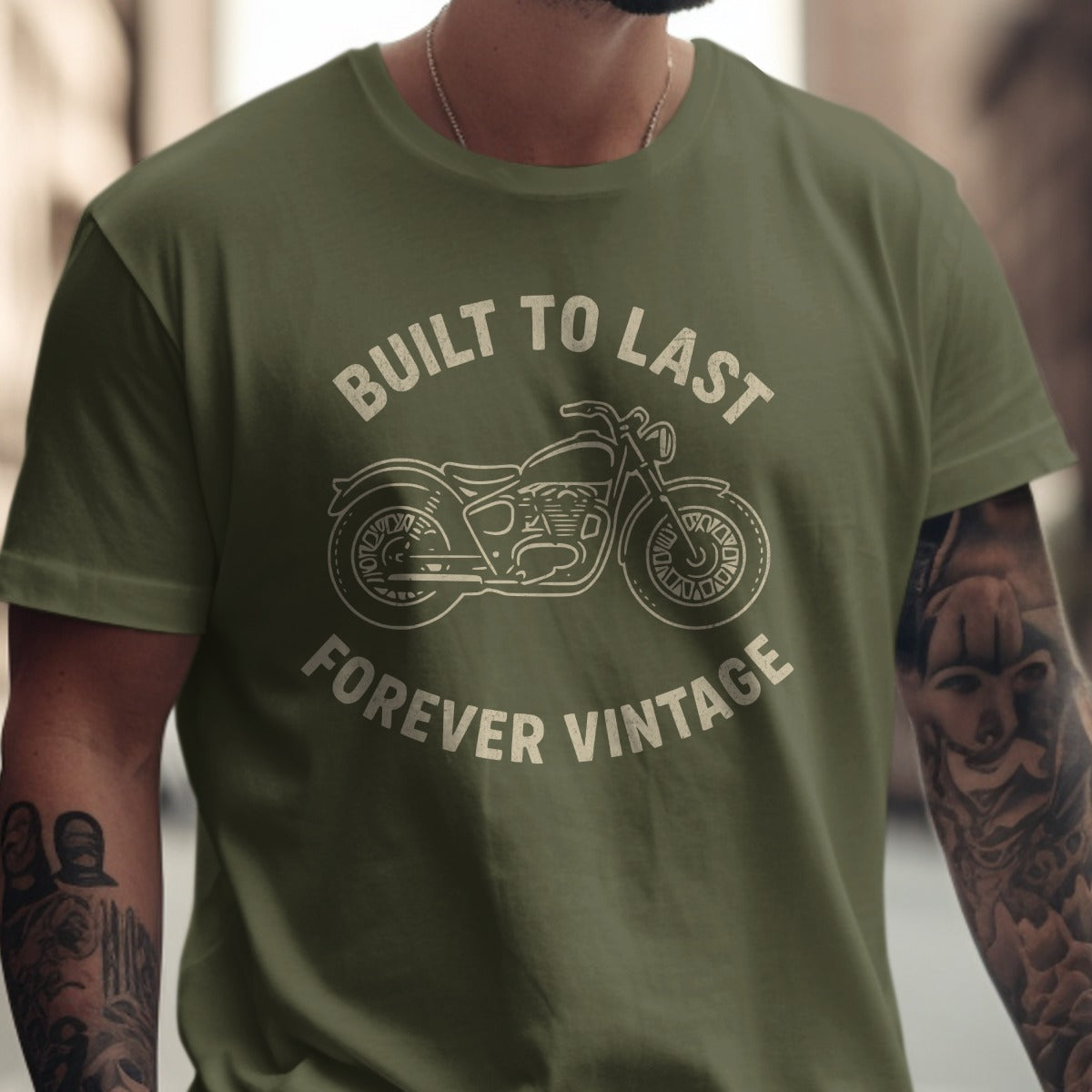 Built to Last Forever Vintage Graphic T-shirt product type