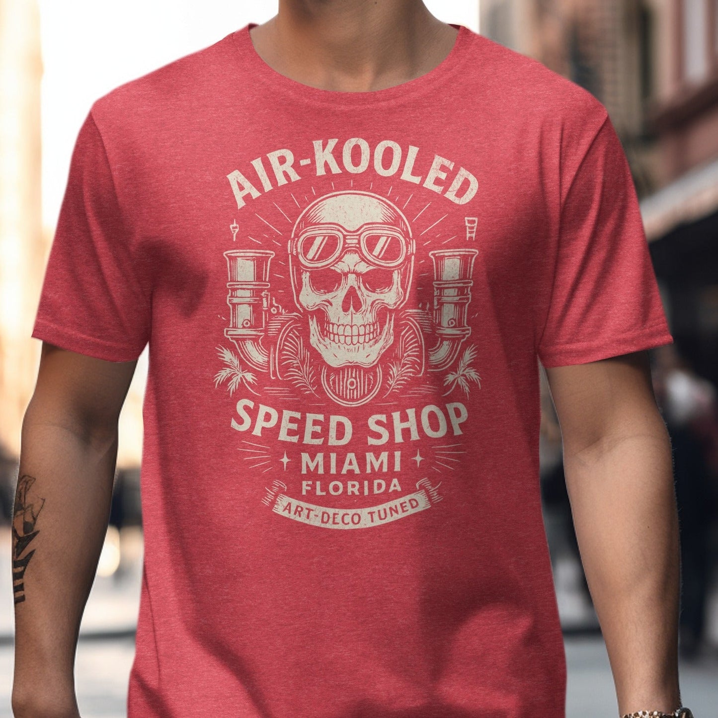 Air-Kooled Speed Shop Miami Florida T-Shirt product