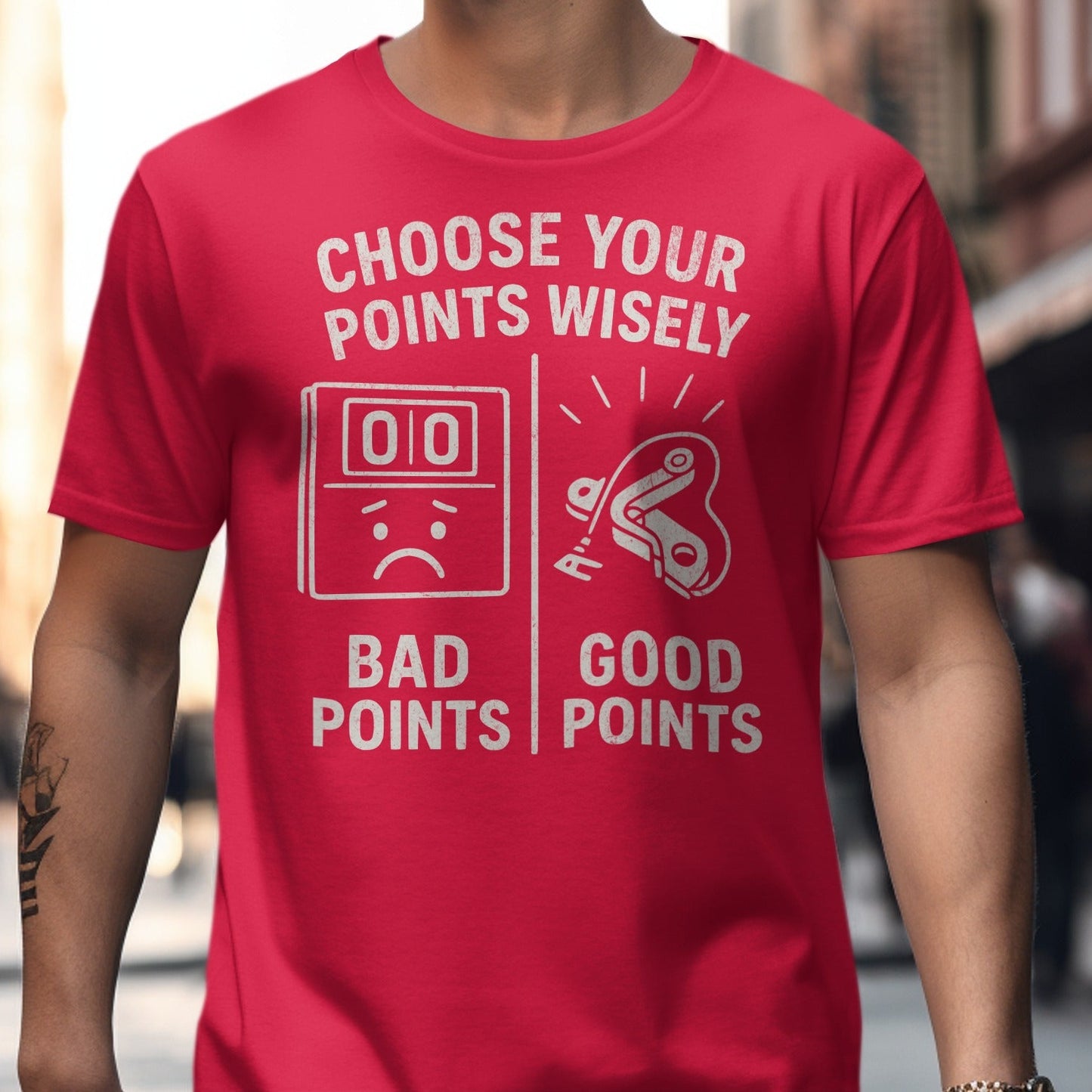 Choose Your Points Wisely Graphic T-Shirt product