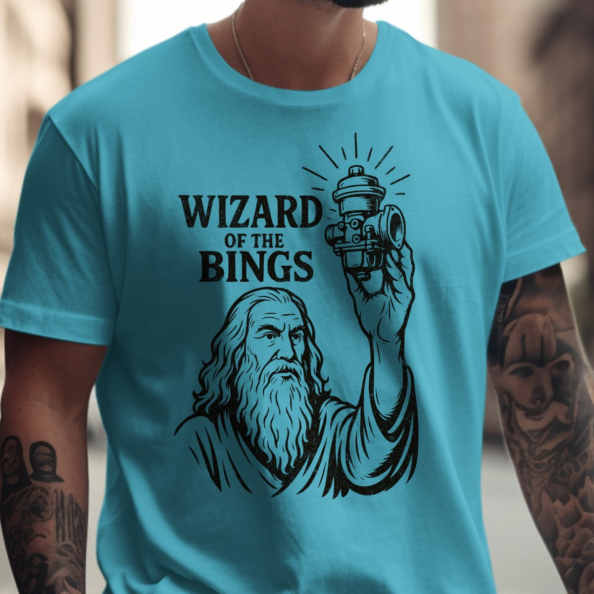 Wizard of the Bings Graphic Tee Shirt product