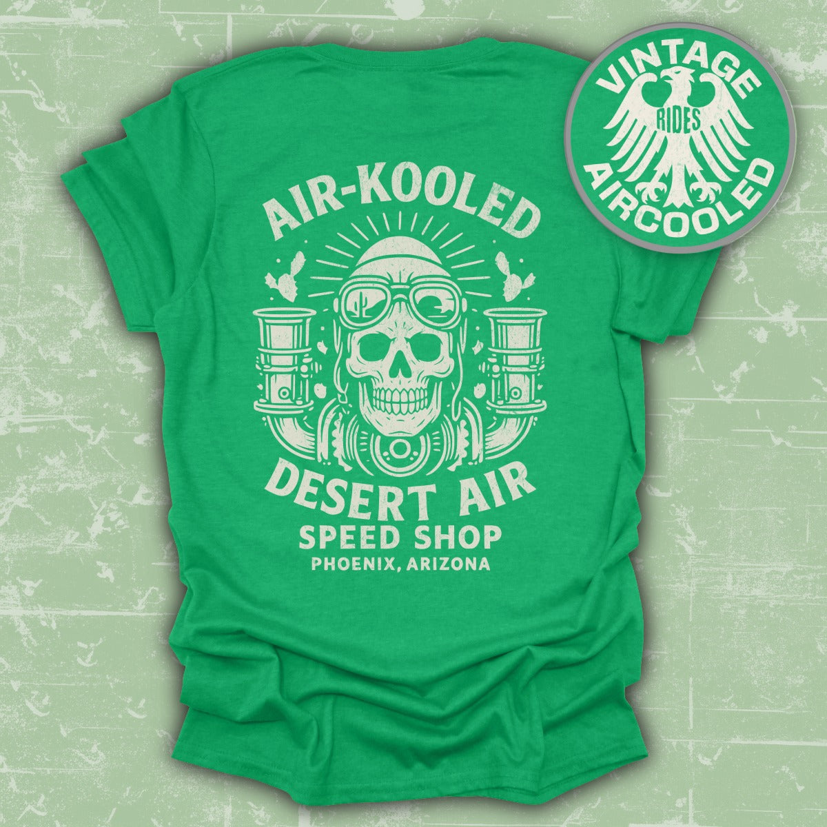 Air-Kooled Desert Air Speed Shop T-shirt product