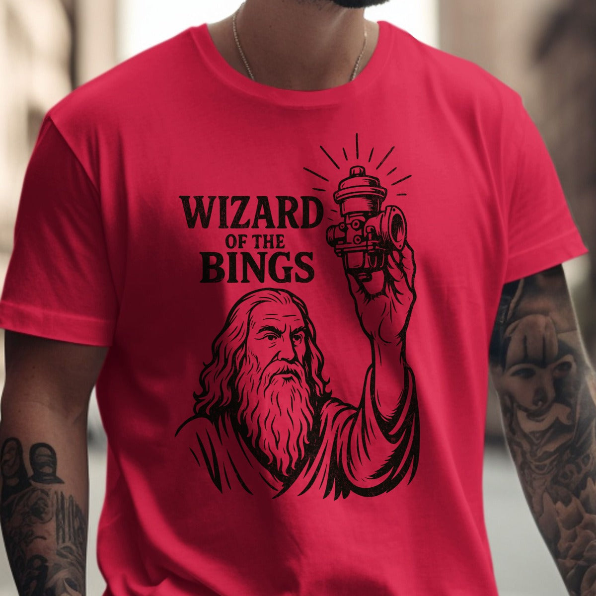 Wizard of the Bings Graphic Tee Shirt product