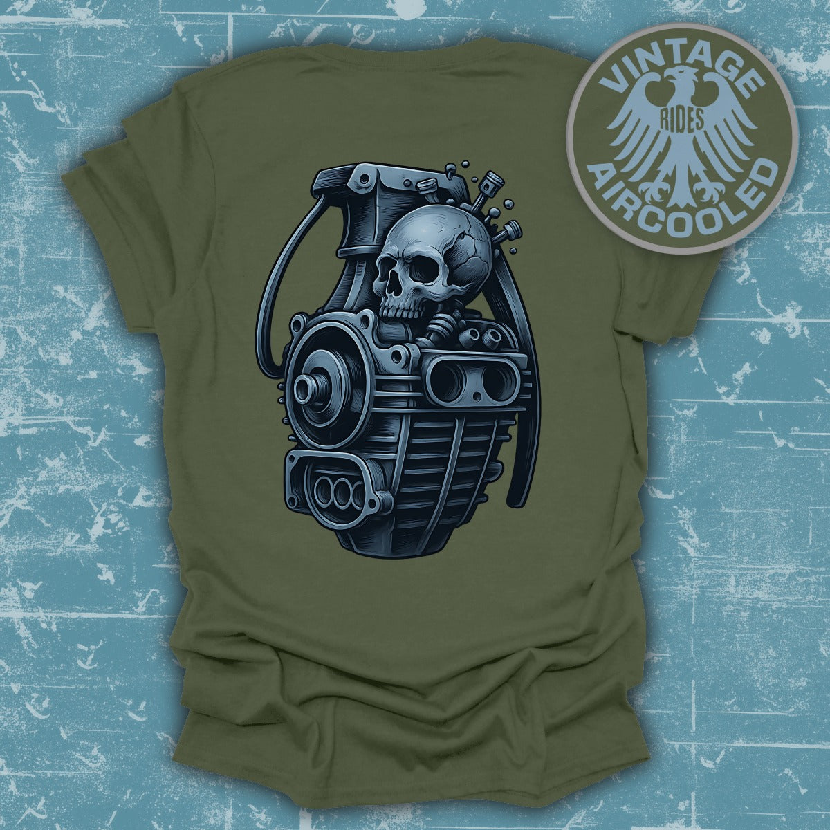Vintage Rides Aircooled Graphic Tees product type
