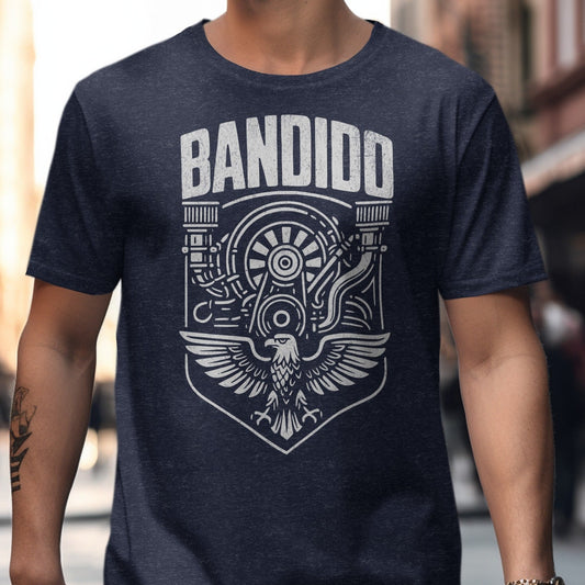 Bandido Engine Eagle Graphic Printed T-Shirt product