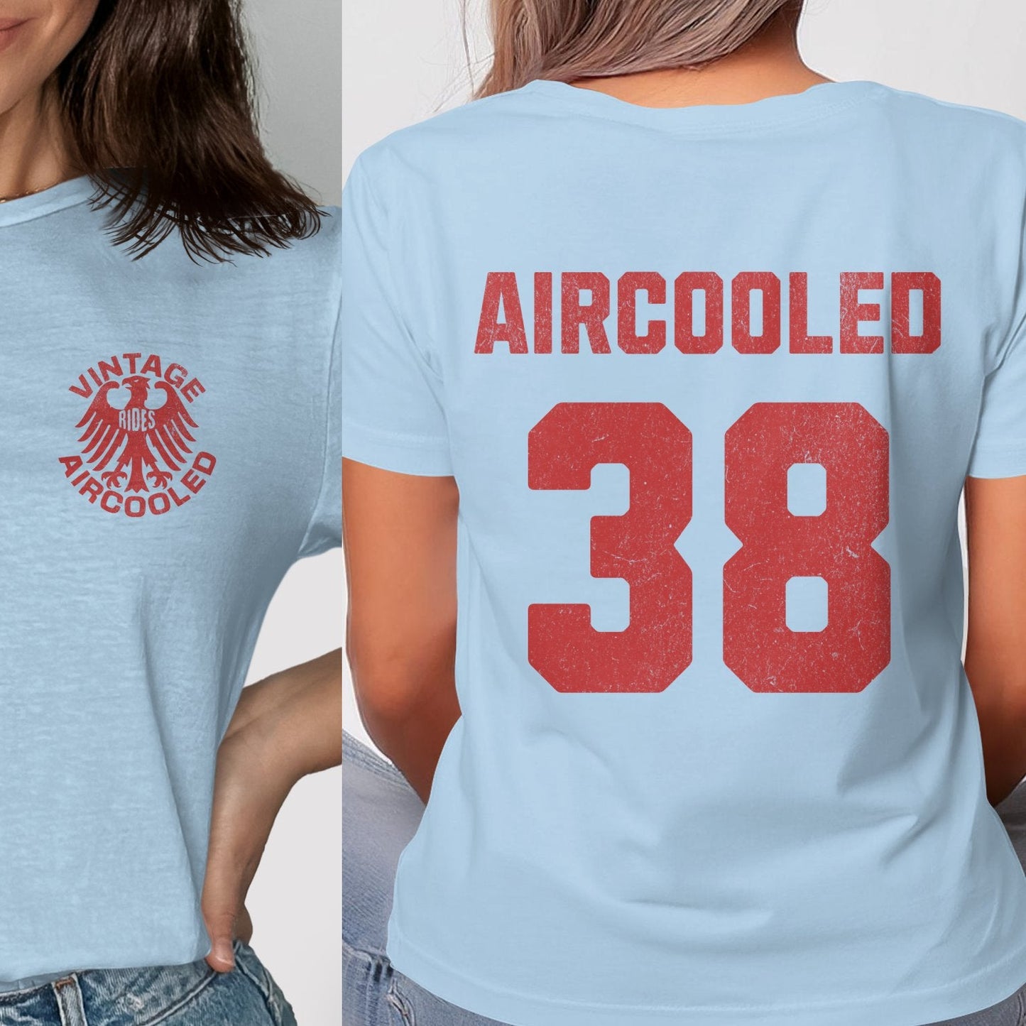 Vintage Aircooled 38 Design Short-Sleeve T-Shirt product type