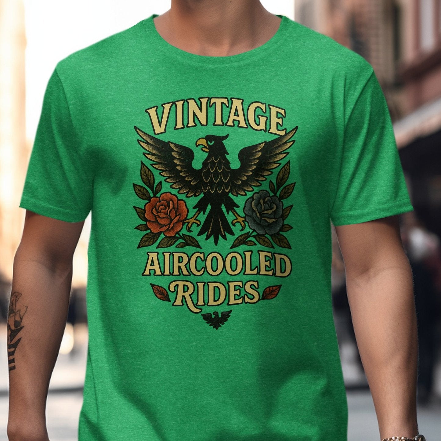 Vintage Aircooled Rides Graphic T-shirt product