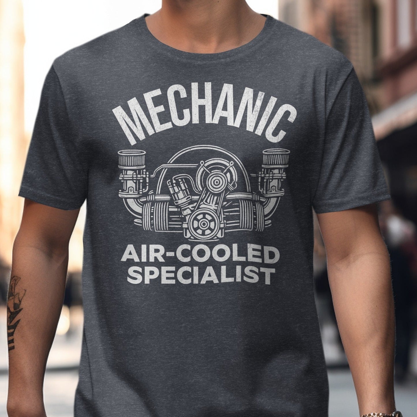 Mechanic Air-Cooled Specialist Graphic Tee product type