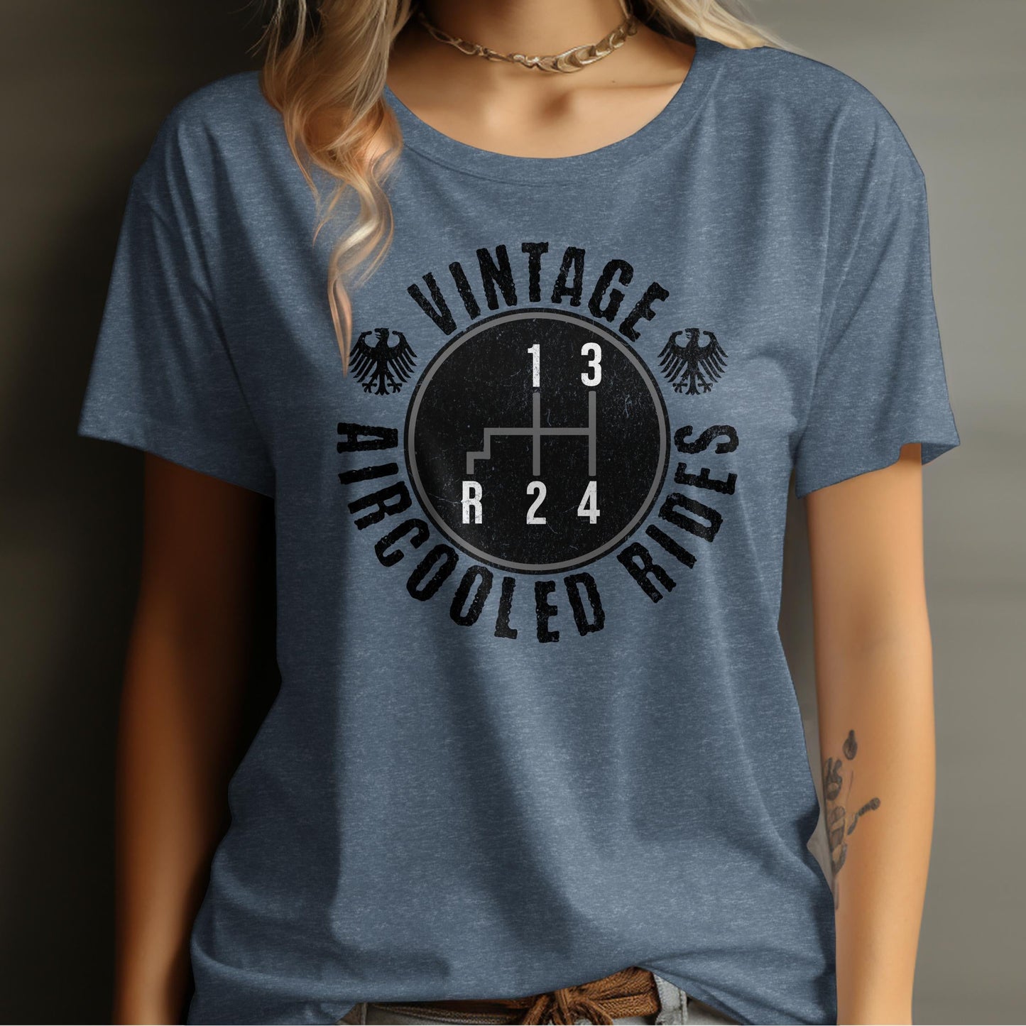 Vintage Aircooled Rides Graphic T-shirt product