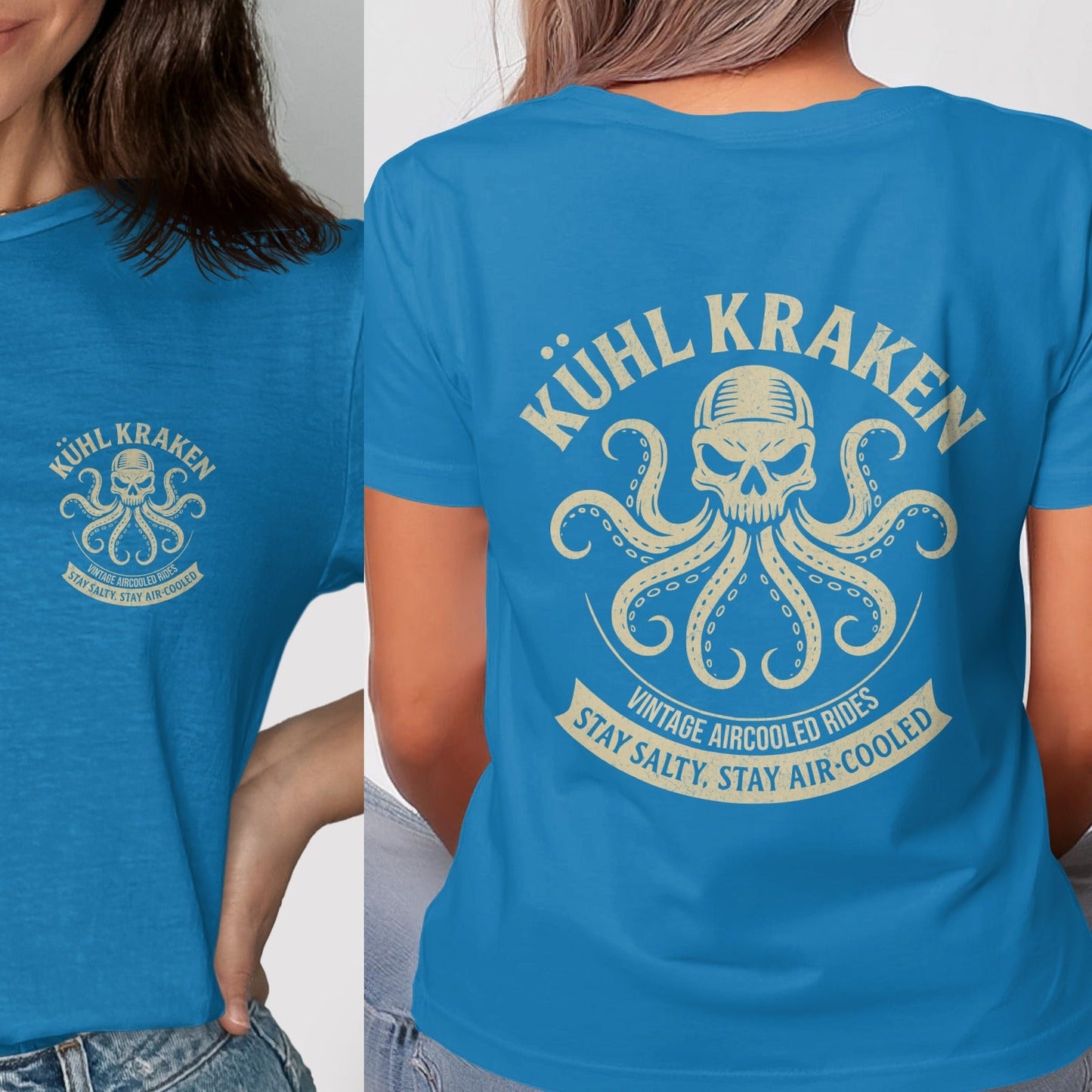 Küh Kraken Stay Salty Air Cooled Rides Graphic Tee product type