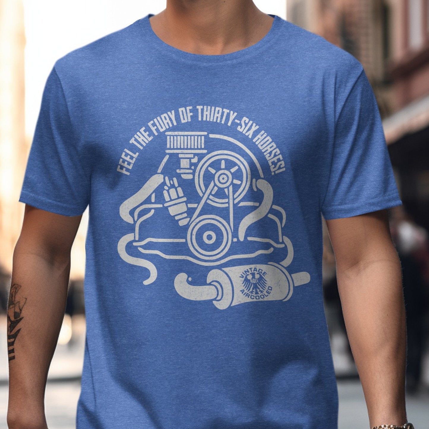 Feel the Fury of Thirty Six Horses T-Shirt product