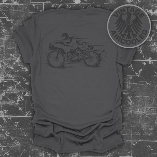 Vintage Rides Air Cooled Motorcycle Graphic T-Shirt product