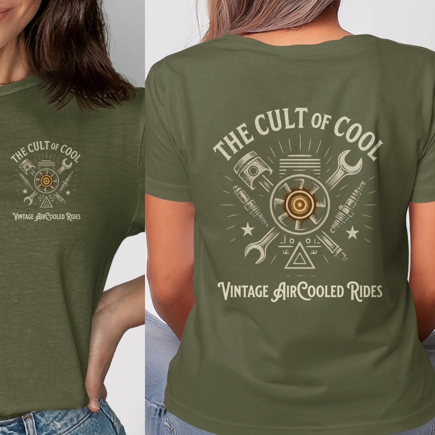 The Cult of Cool Vintage AirCooled Rides t-shirt product
