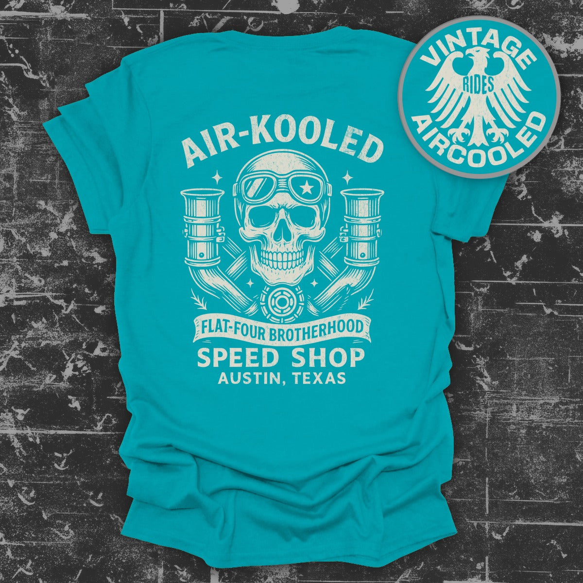 Air-Kooled Speed Shop Austin Texas T-Shirt product