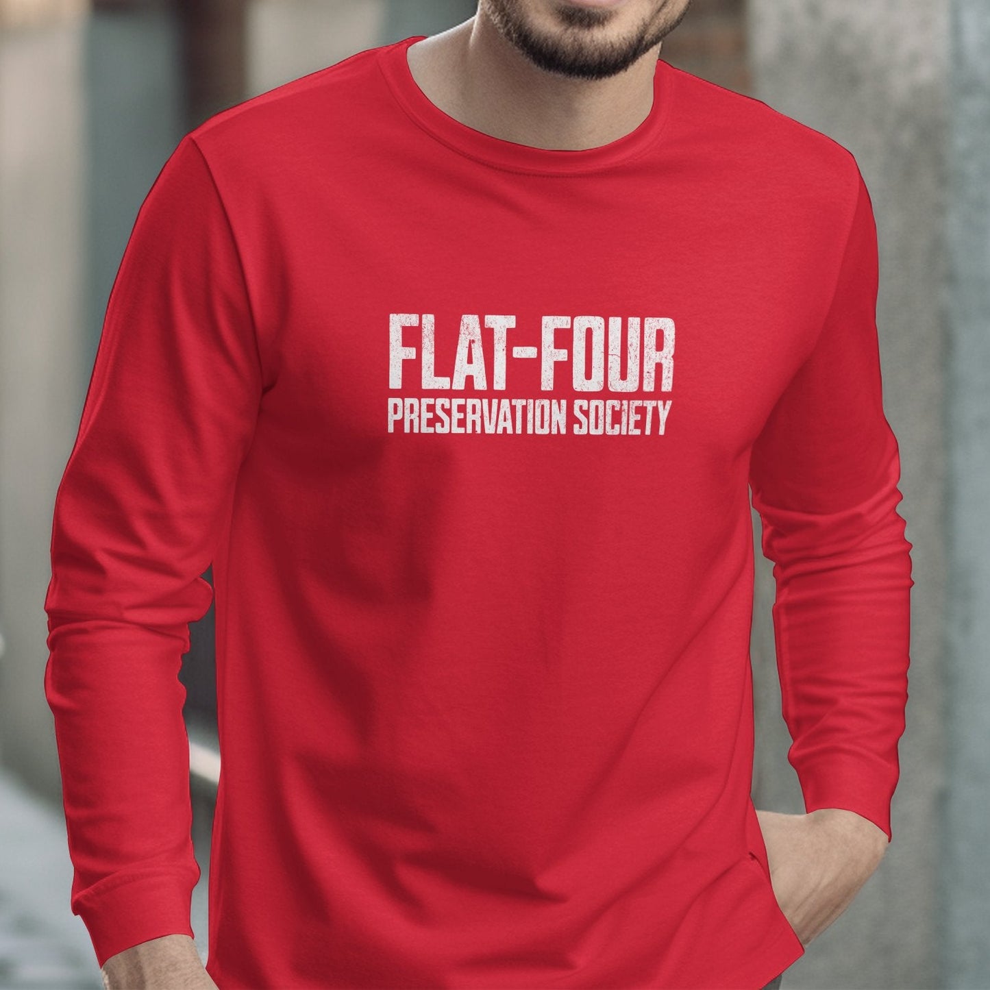 Flat-Four Preservation Society Long Sleeve Shirt product type