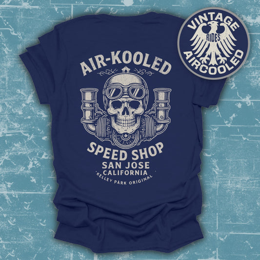 Air-Kooled Speed Shop Vintage Rides T-Shirt product