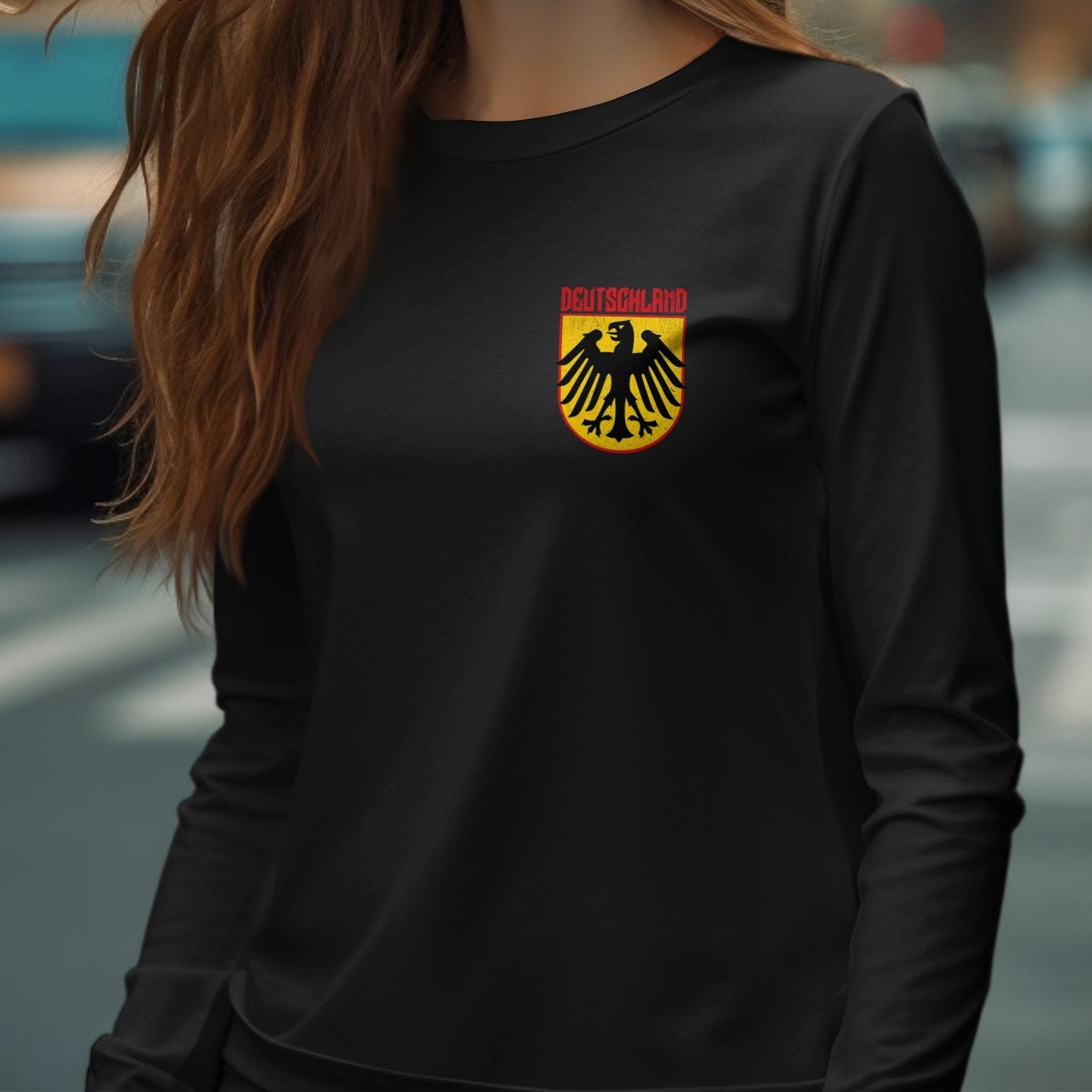 Deutschland Eagle Emblem Long Sleeve Shirt product