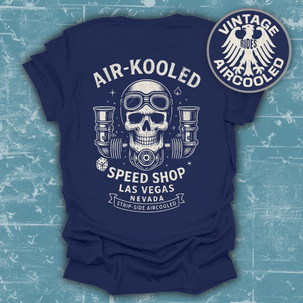 Skull Speed Shop Las Vegas Nevada T-shirt product