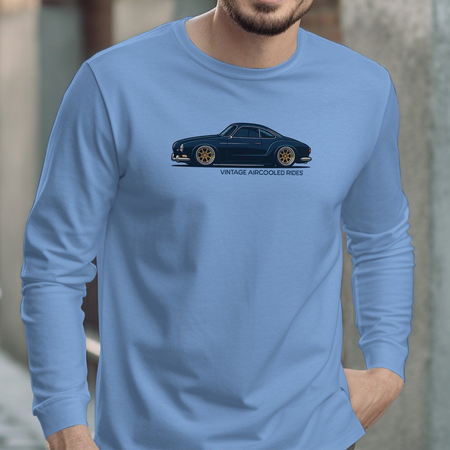 Vintage Aircooled Rides Long Sleeve Shirt product type