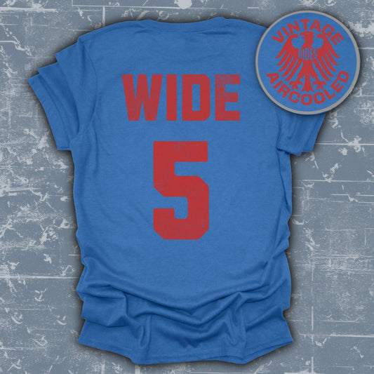 Vintage Aircooled Wide 5 Graphic Tee product