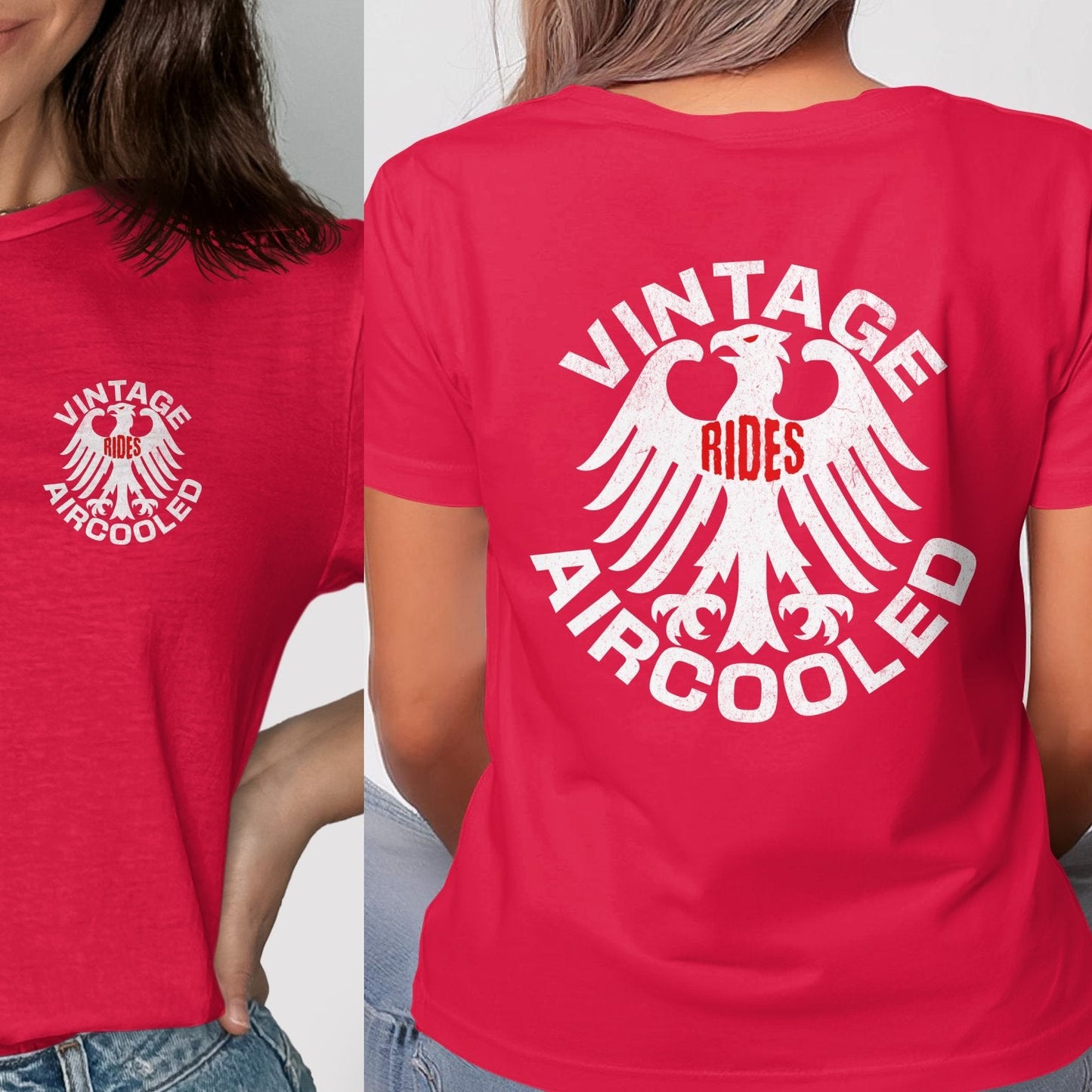 Vintage Aircooled Rides Graphic Tee product