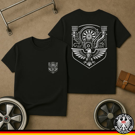 Vintage Air Cooled Car Engine T-shirt product type