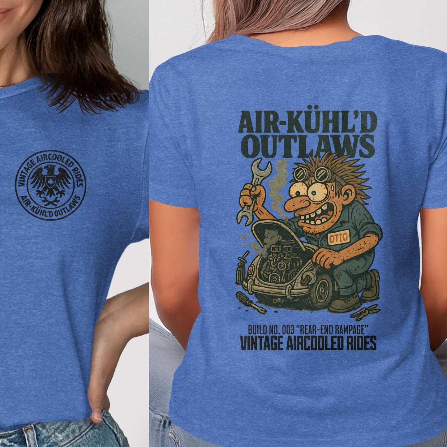 Vintage Aircooled Rides Outlaws Graphic product type