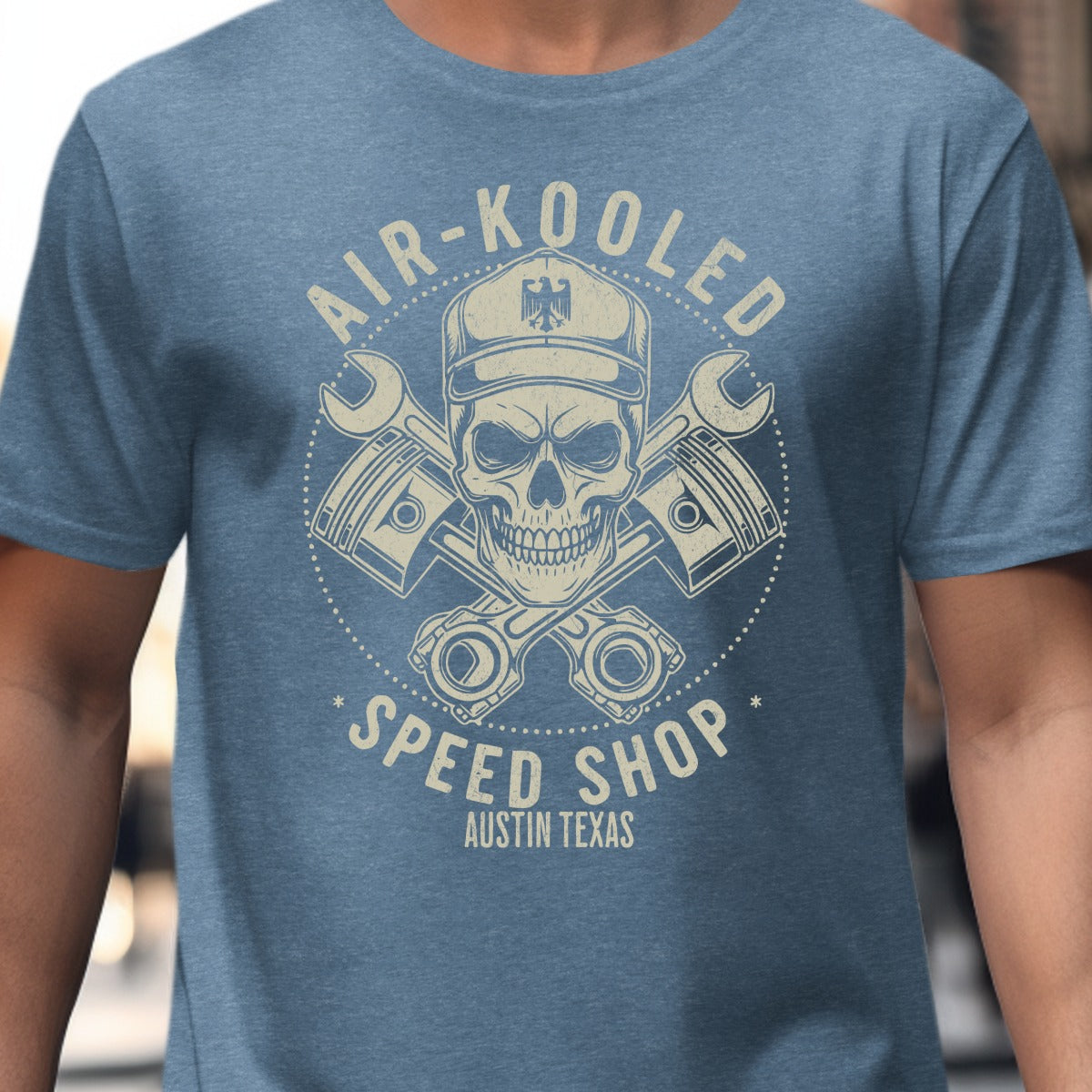 Air-Kooled Speed Shop Austin Texas Skull product type