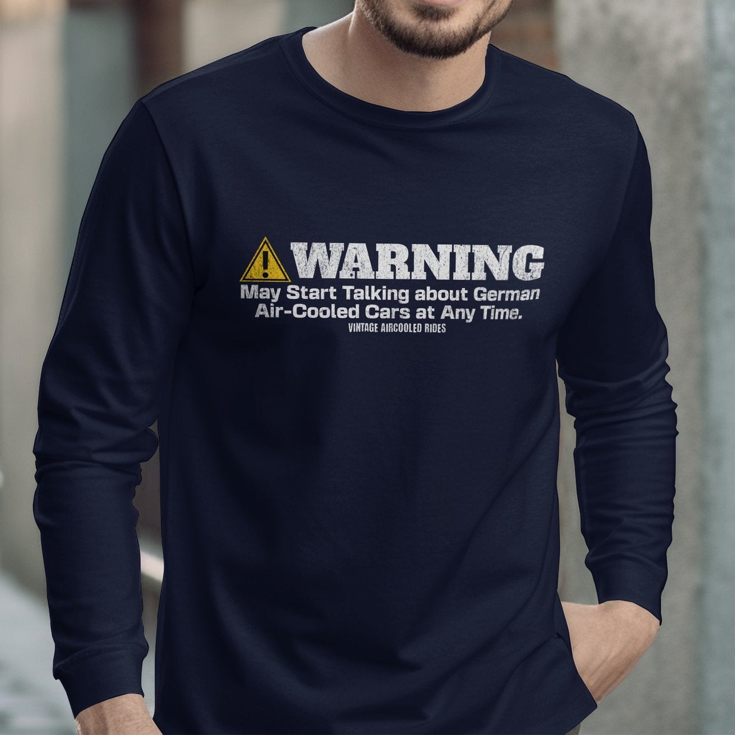 Warning German Air-Cooled Cars Quote Long Sleeve product