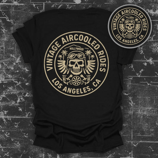 Vintage Aircooled Rides Los Angeles CA T-shirt product