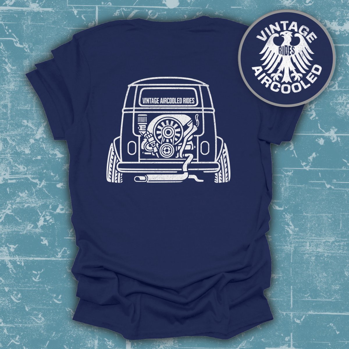 Unique Vintage Aircooled Rides Graphic Tee product type