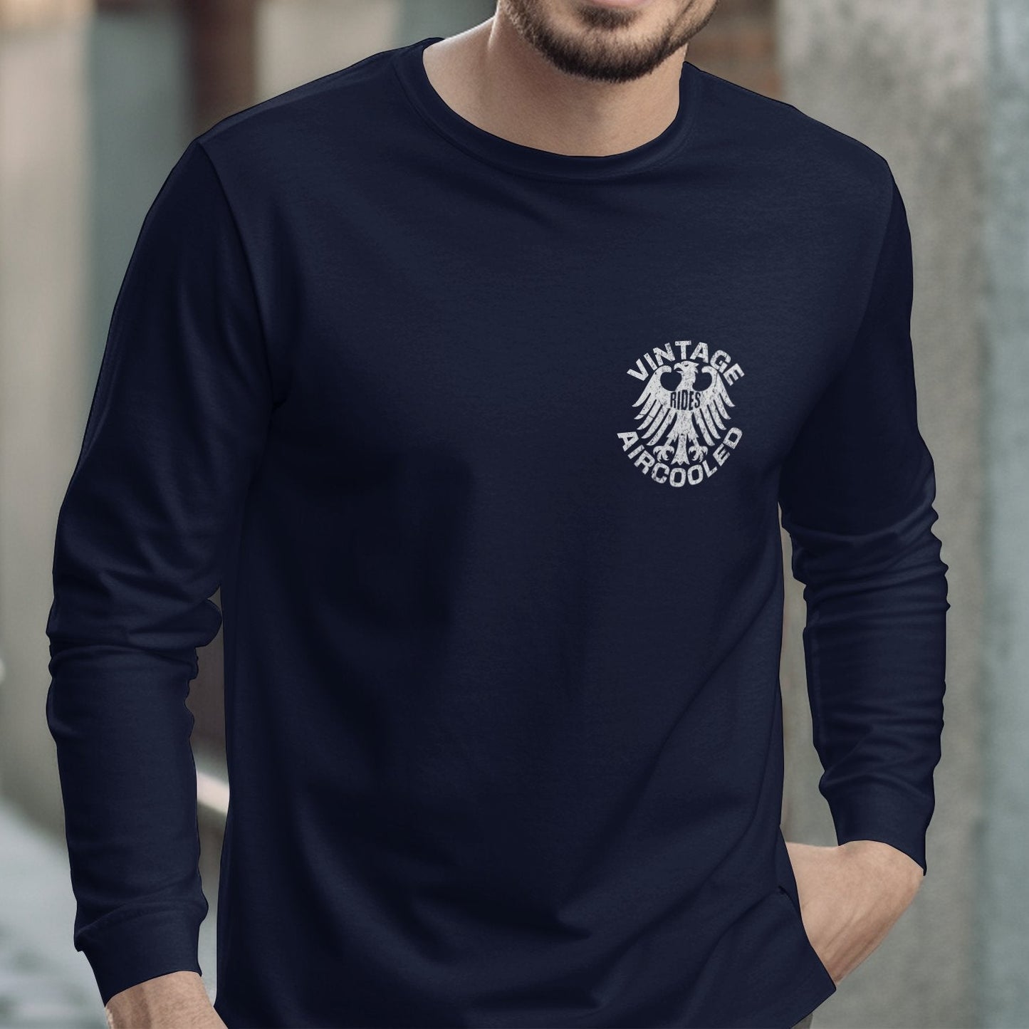 Vintage Aircooled Graphic Long Sleeve Shirt product