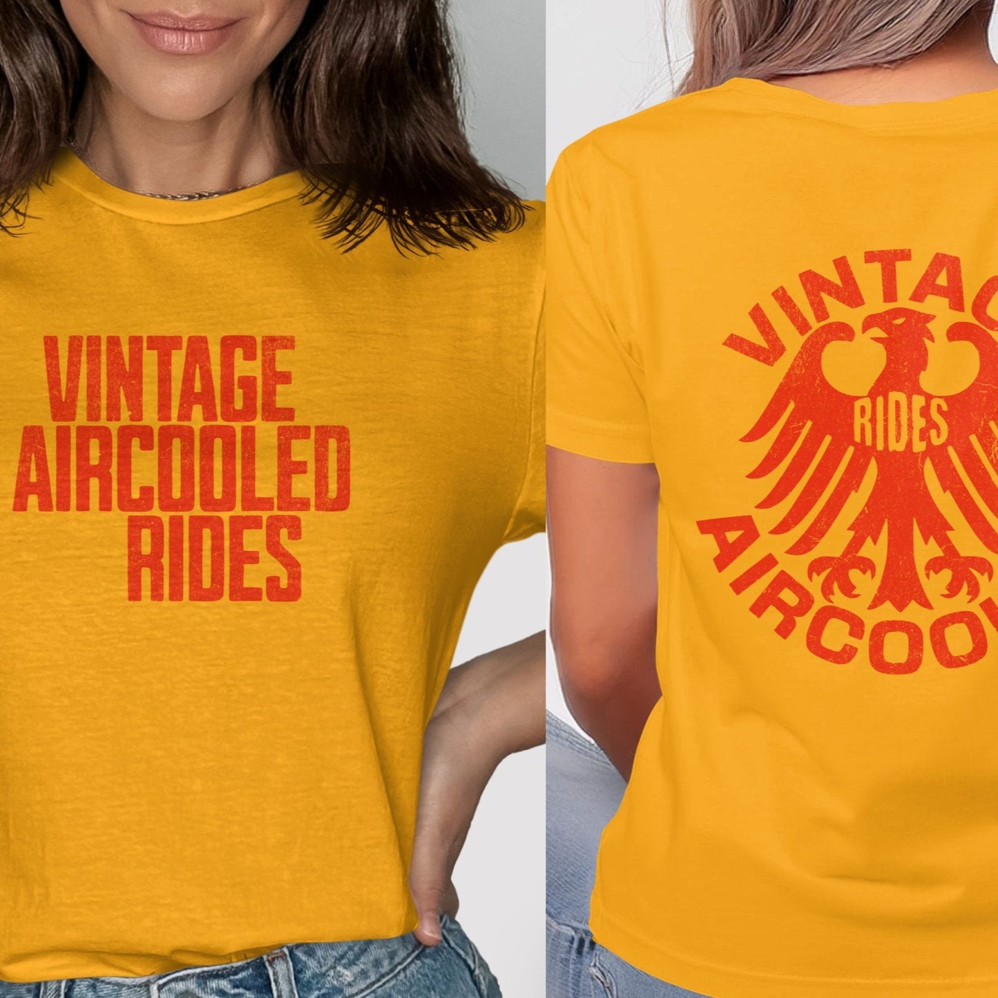 Vintage Aircooled Rides Graphic T-Shirt product type