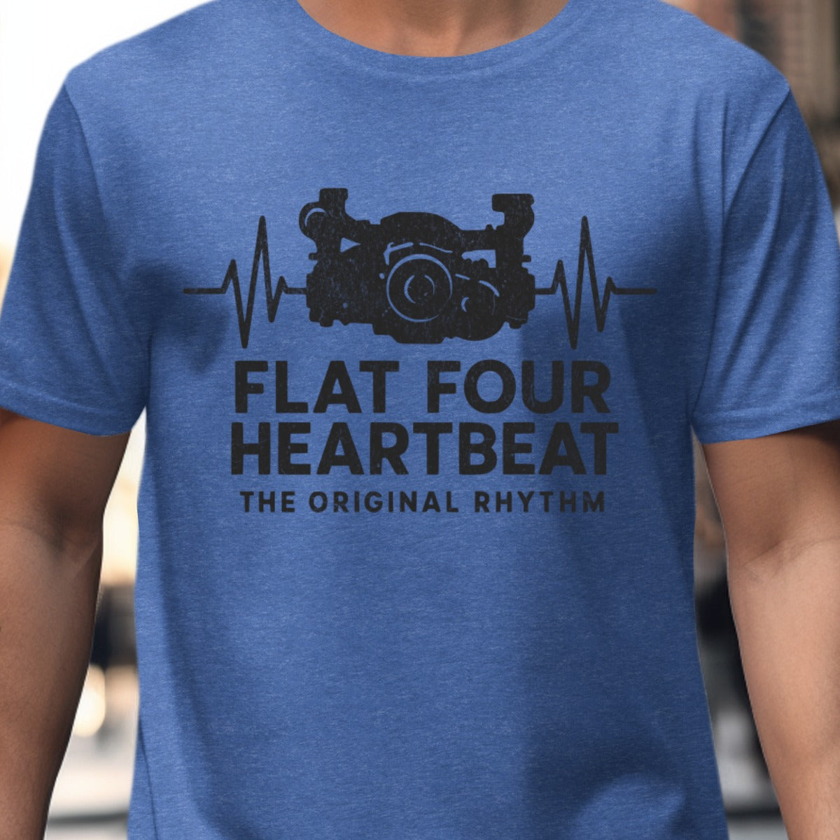 Flat Four Heartbeat The Original Rhythm T-Shirt product