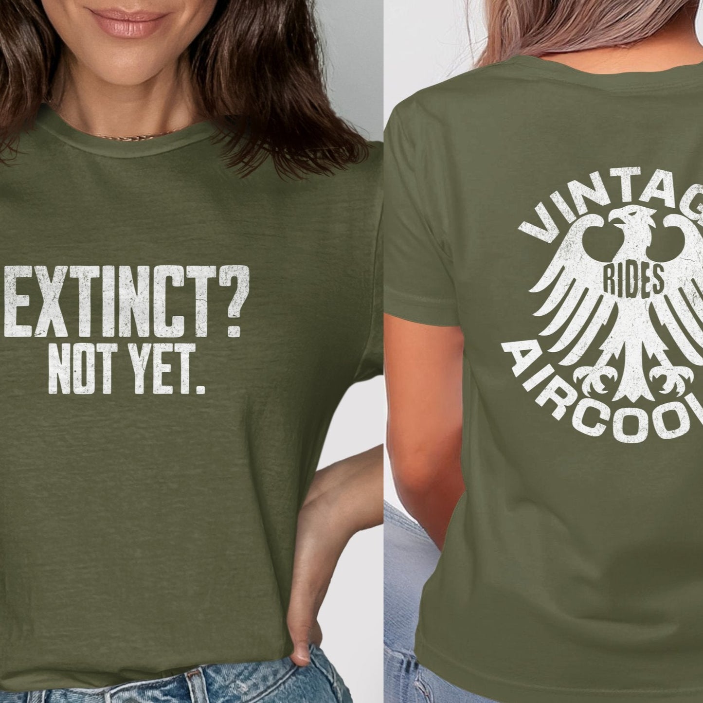 Extinct? Not Yet Vintage Rides Aircooled Shirt product