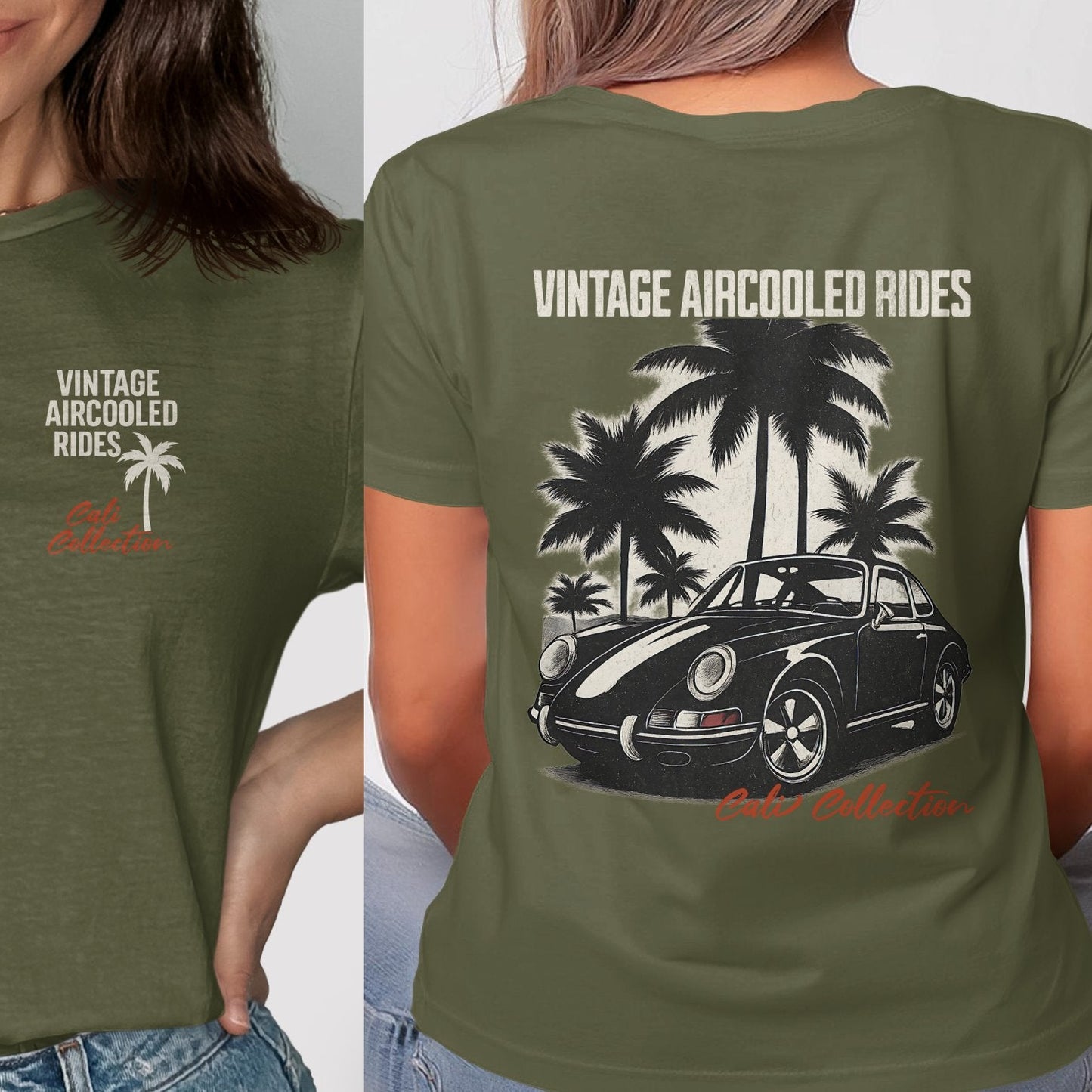 Vintage Aircooled Rides Car Collection T-shirt product type
