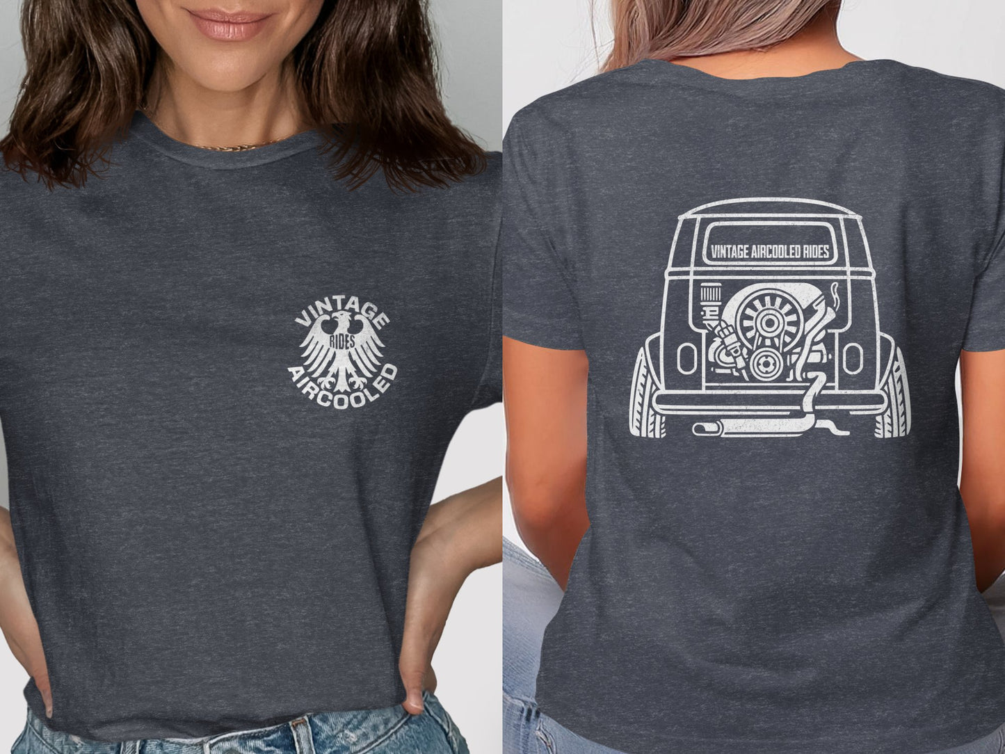 Vintage Aircooled Rides Graphic T-Shirt product type